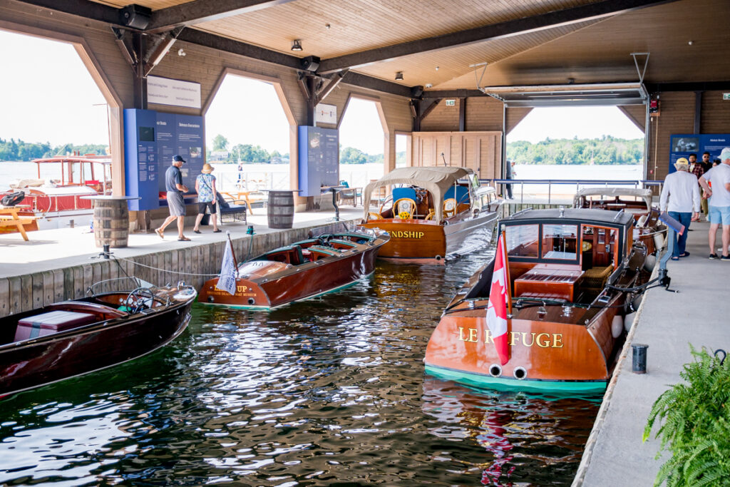 TI Boat Museum in-water fleet