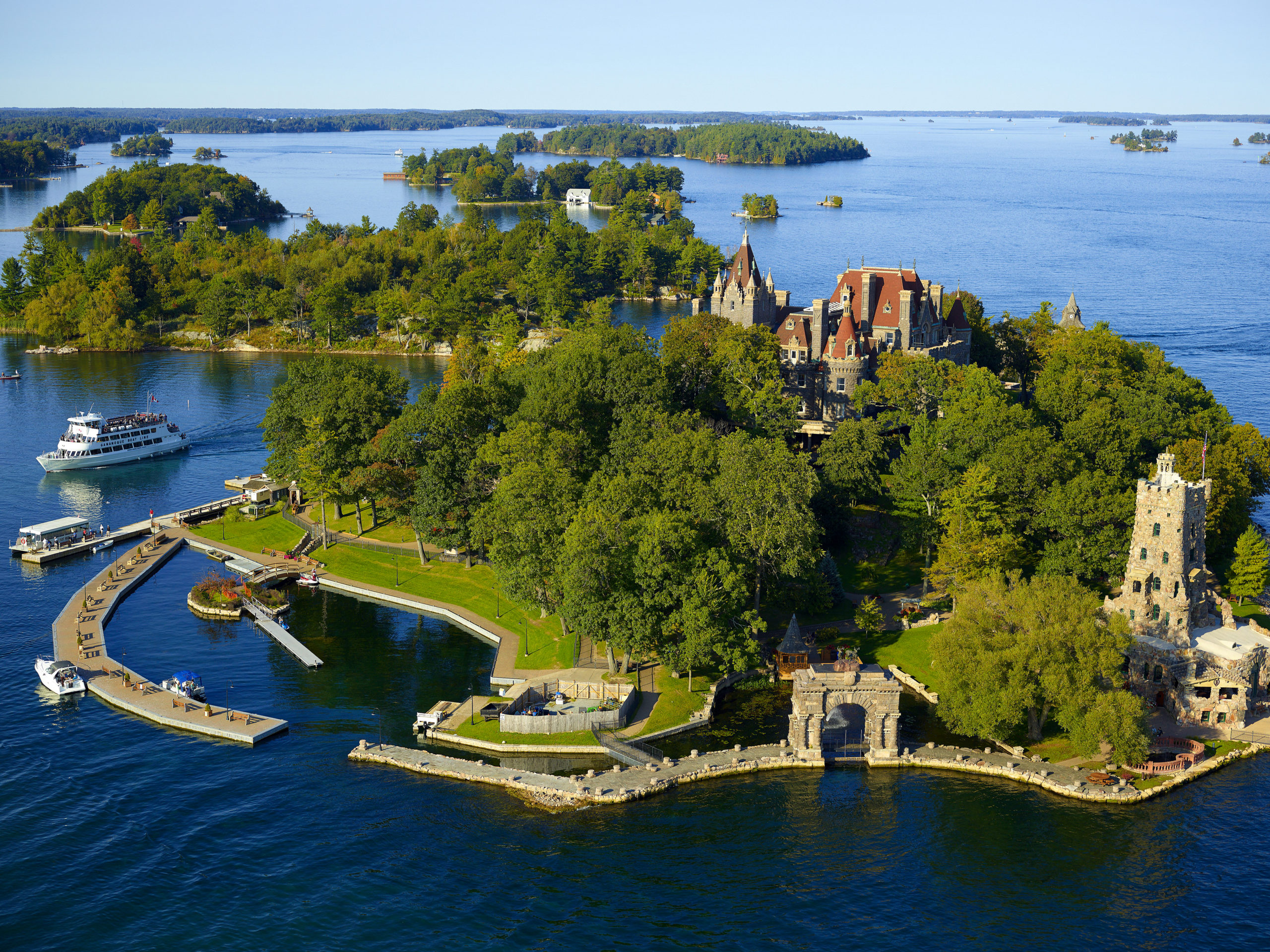1000 islands tour boldt castle
